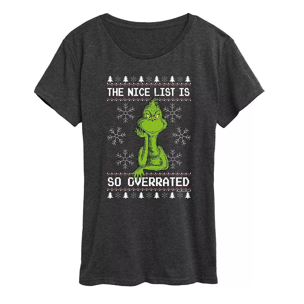 Women's Sesame Street Raised Graphic Tee, Girl's, Size: Small, Grey Gray Product Image