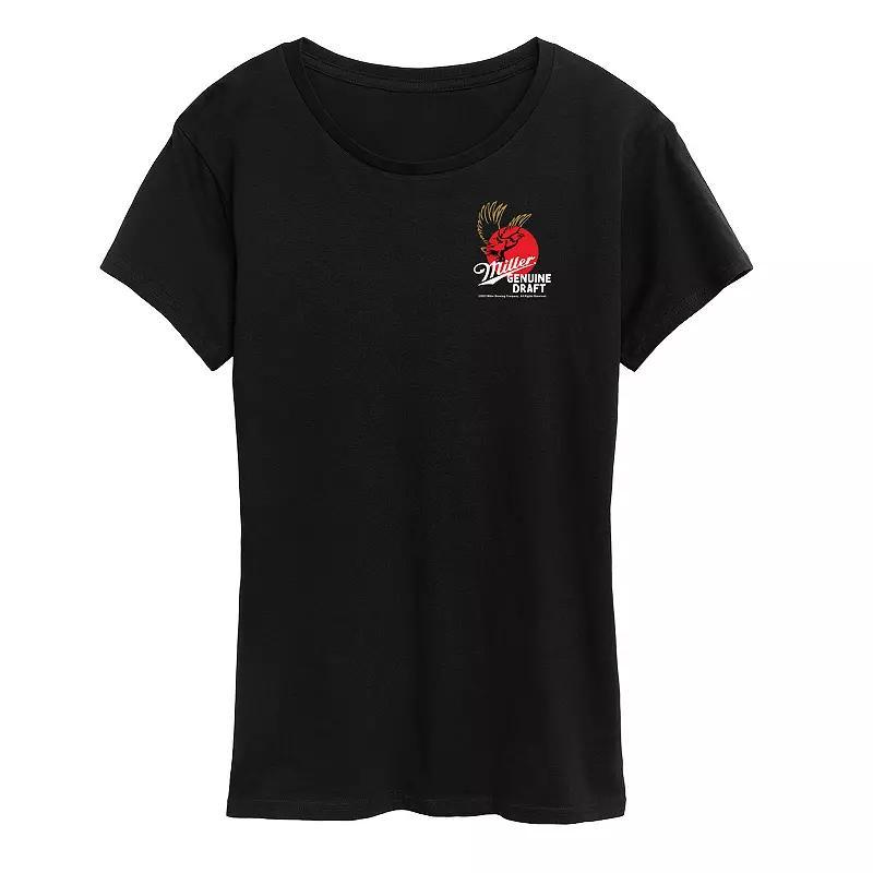 Womens Cat Face Graphic Tee, Girls Product Image