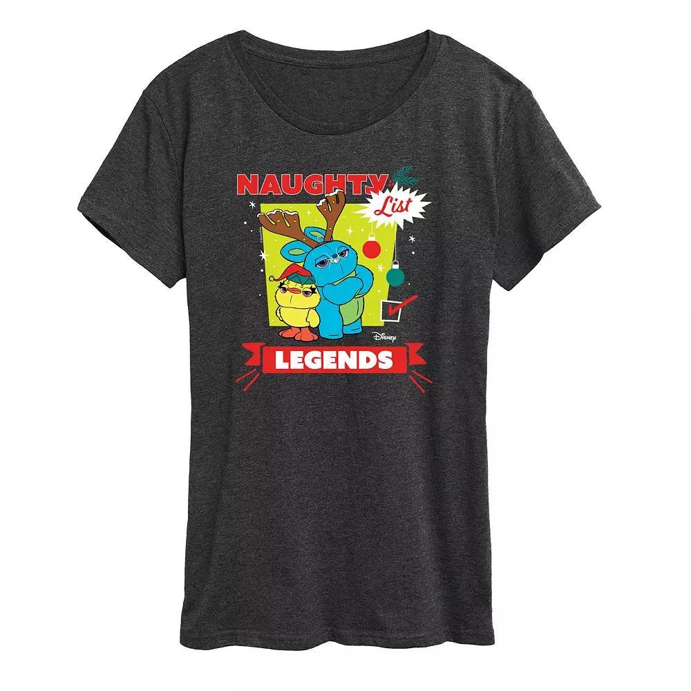 Women's Care Bears Shamrock Graphic Tee, Size: XL, Heather Grey Product Image