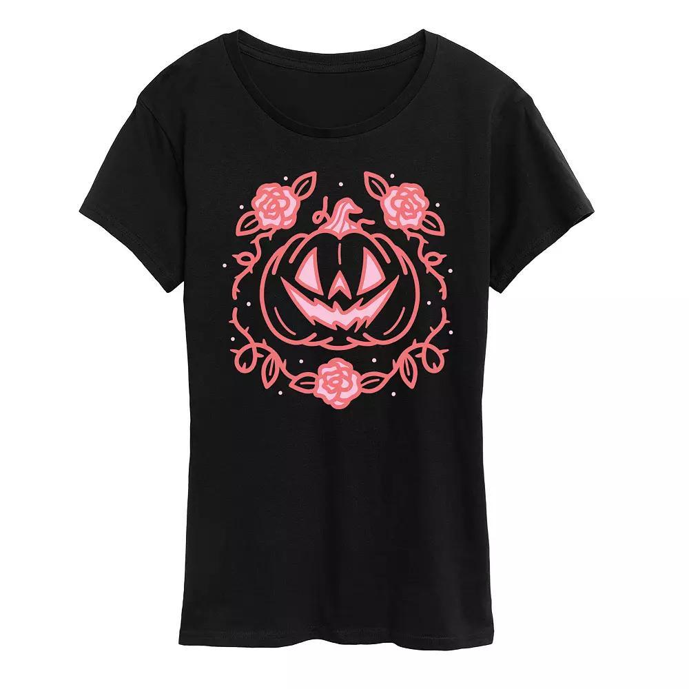 Womens Chicken Continuous Line Doodle Graphic Tee Product Image