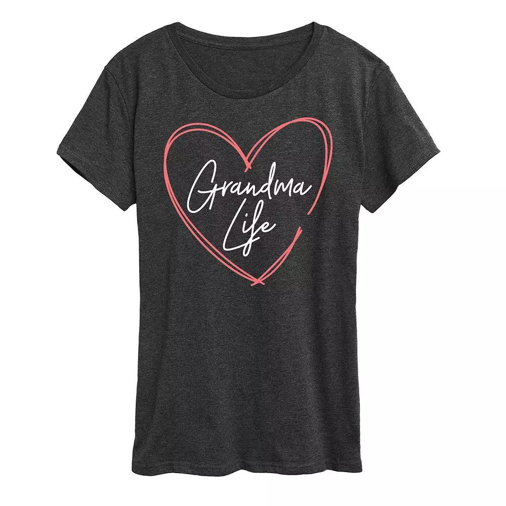 Womens Unapologetically Myself Graphic Tee, Girls Blue Product Image