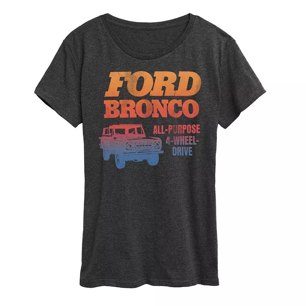 Plus Cape Cod Mass Graphic Tee, Womens Heather Grey Product Image