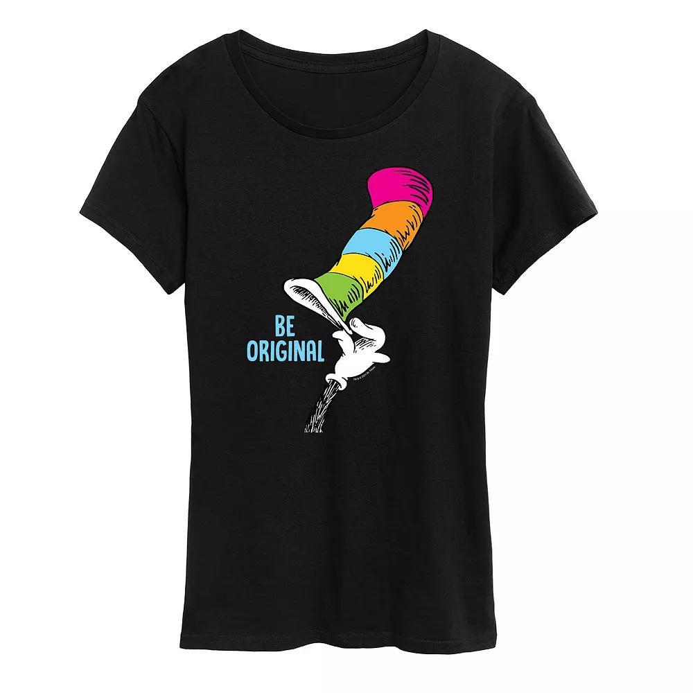 Womens Dr. Seuss Be Original Graphic Tee, Girls Product Image