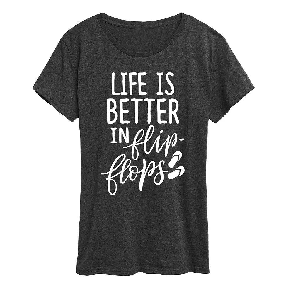 Womens Relax Accept The Crazy Graphic Tee, Girls Product Image