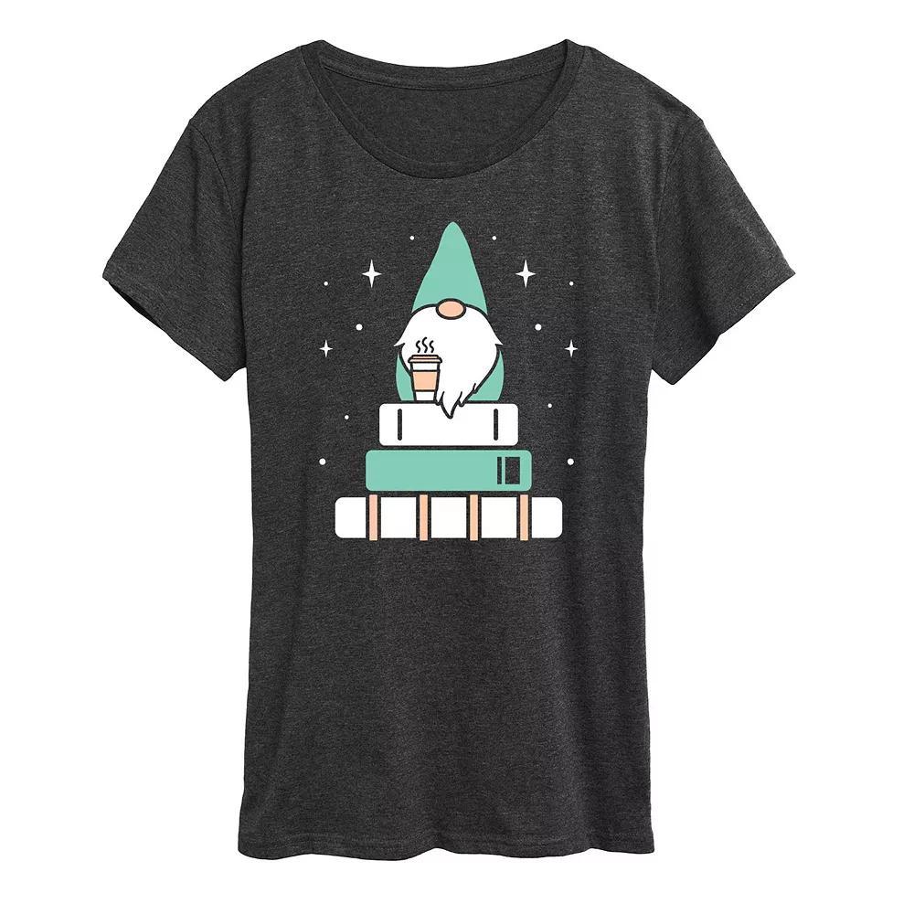 Womens My Hobby Is Collecting Fabric Graphic Tee Heather Grey Product Image