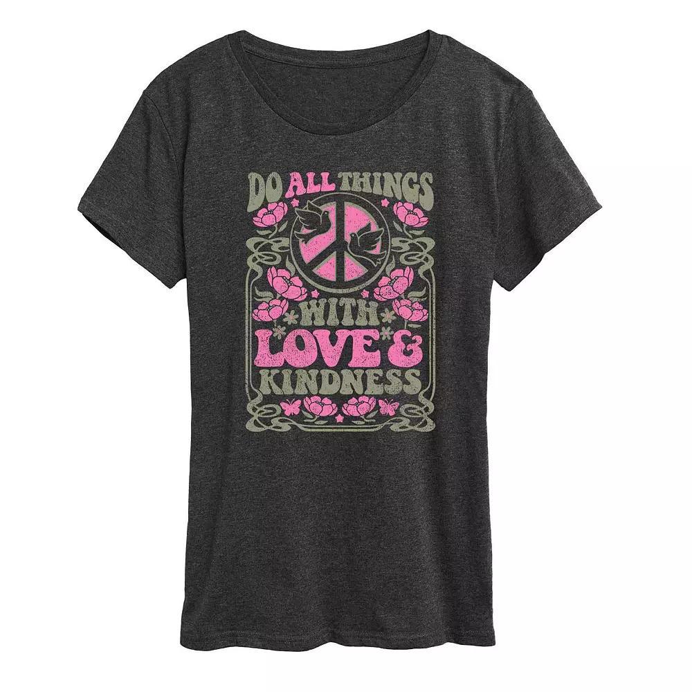 Disney's Lilo & Stitch Women's Nope, Not Today Graphic Tee, Girl's, Size: XL, Grey Blue Product Image