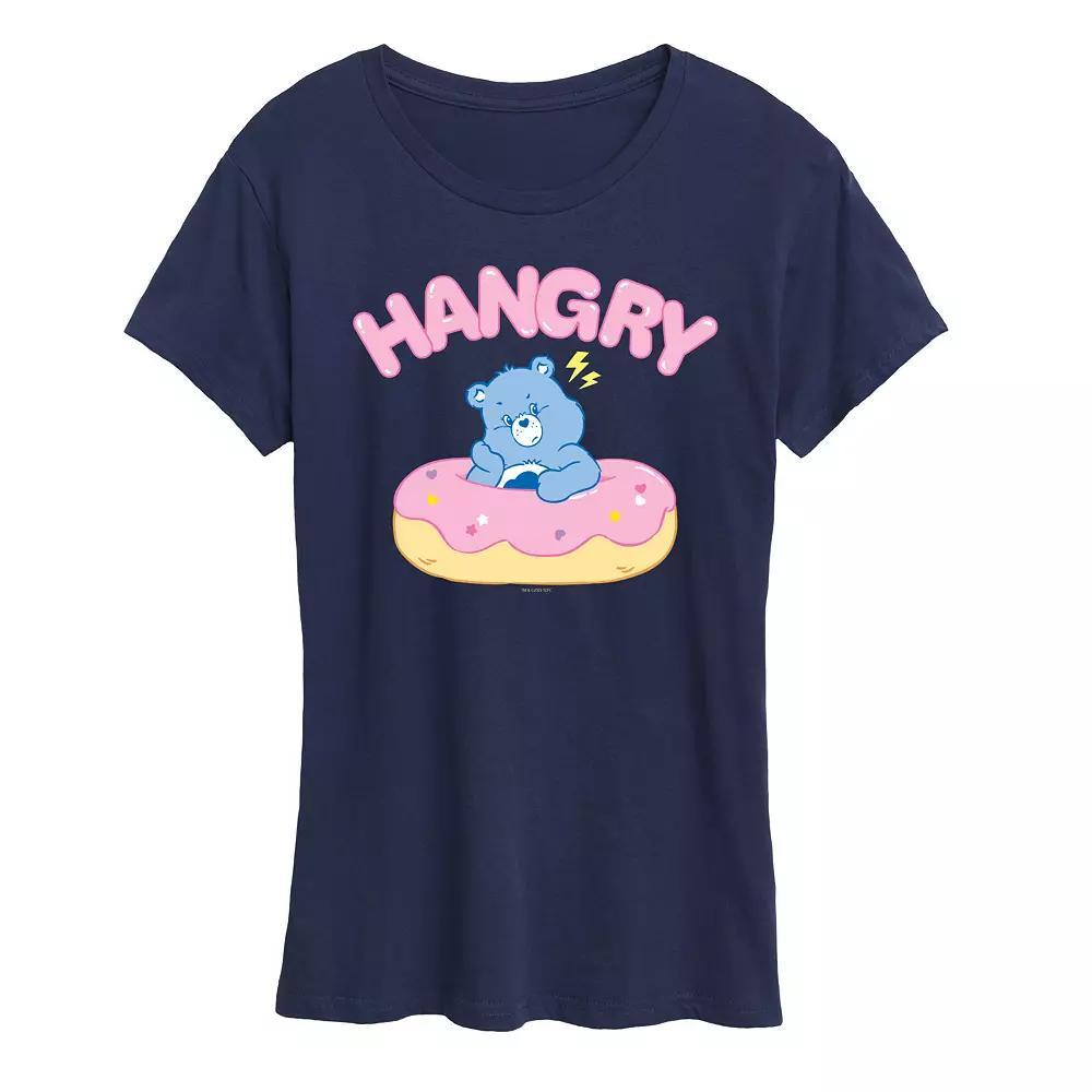 Womens Care Bears Hangry With Donut Graphic Tee Product Image