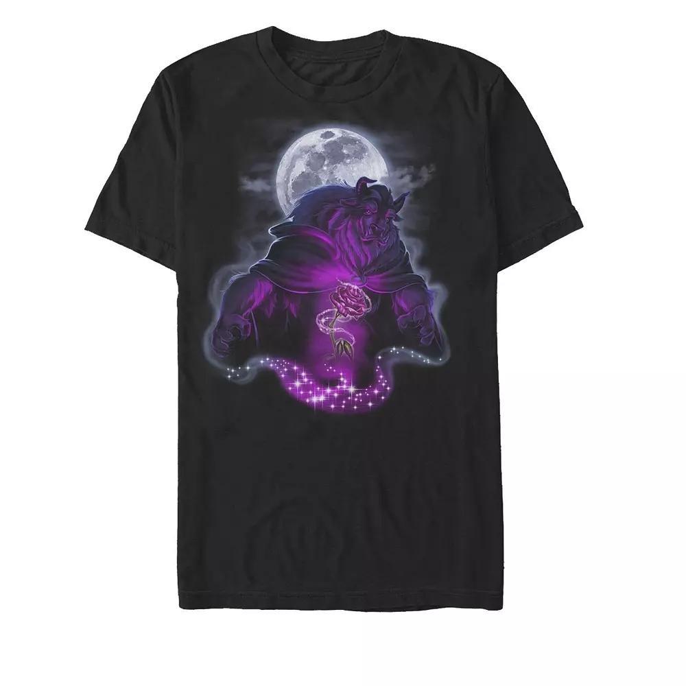 Men's Disney's Beauty and the Beast The Beast Tee, Size: Medium, Black Product Image