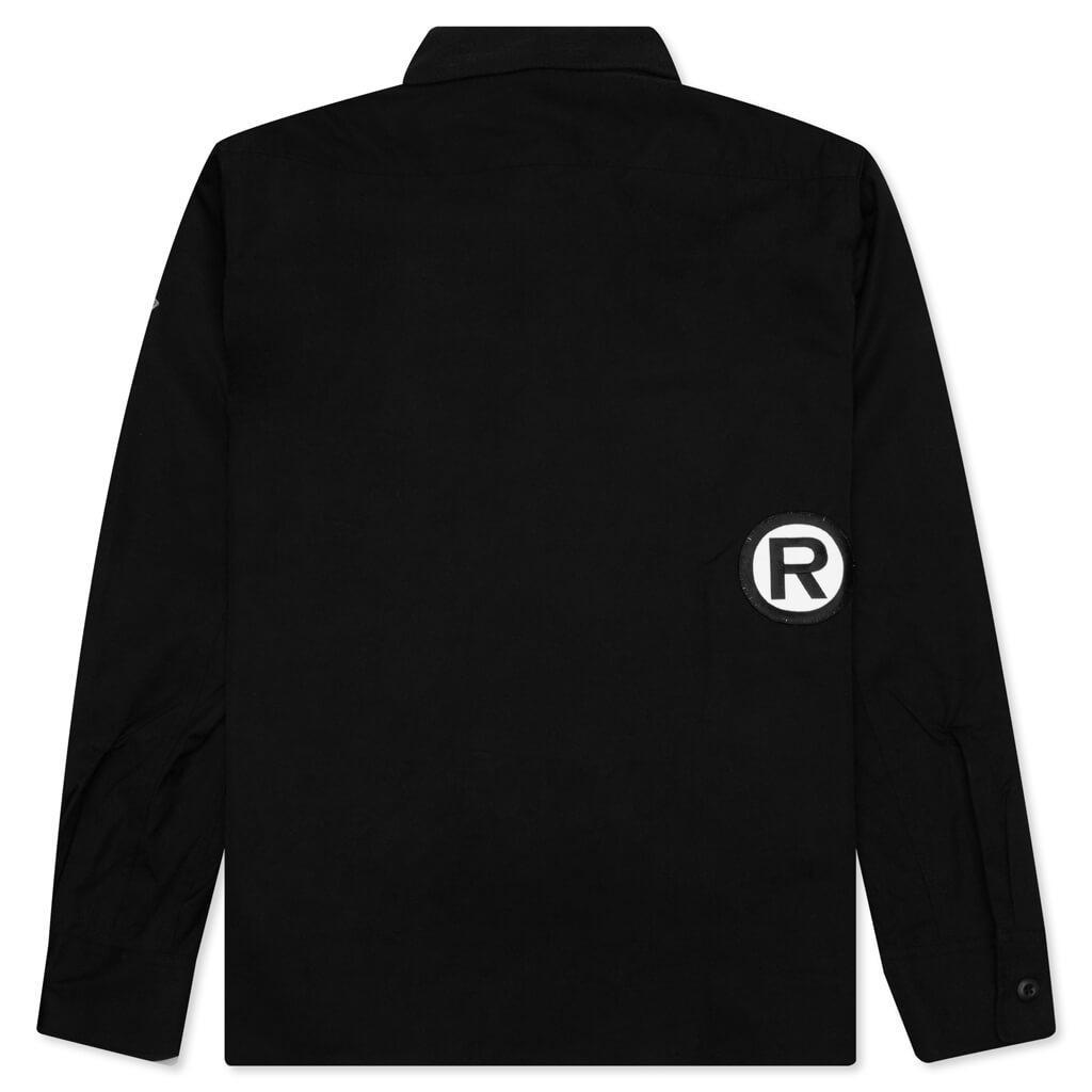 Bape Relaxed Fit Boyscout Shirt - Black Male Product Image