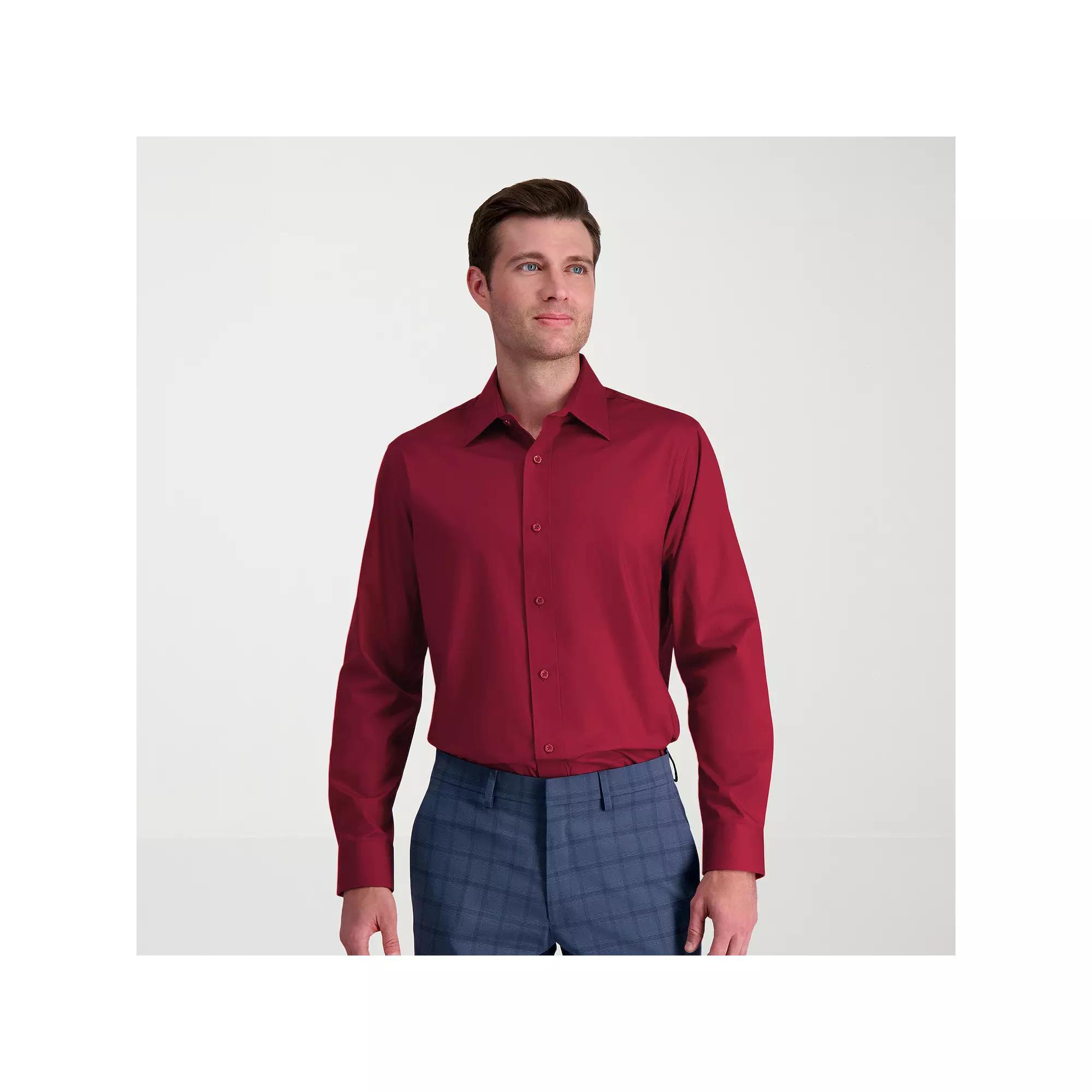 Mens Haggar Premium Comfort Classic Fit Dress Shirt Product Image