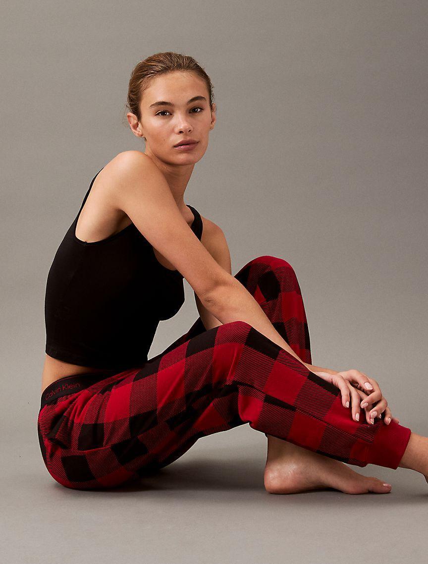 Modern Cotton Holiday Joggers Product Image