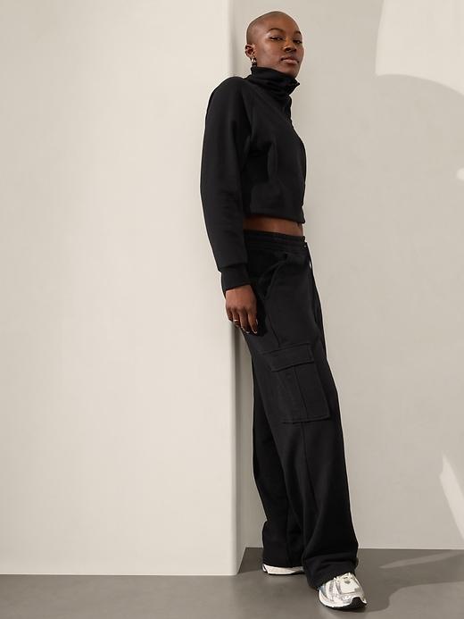 Forever Fleece Mid Rise Cargo Pant Product Image