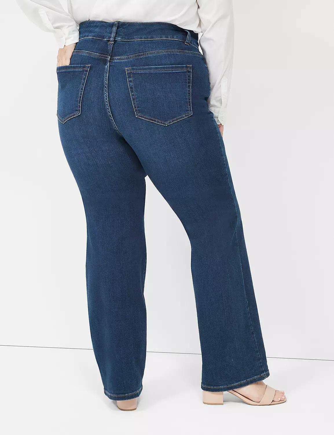 Tighter Tummy High-Rise Slim Straight Jean Product Image