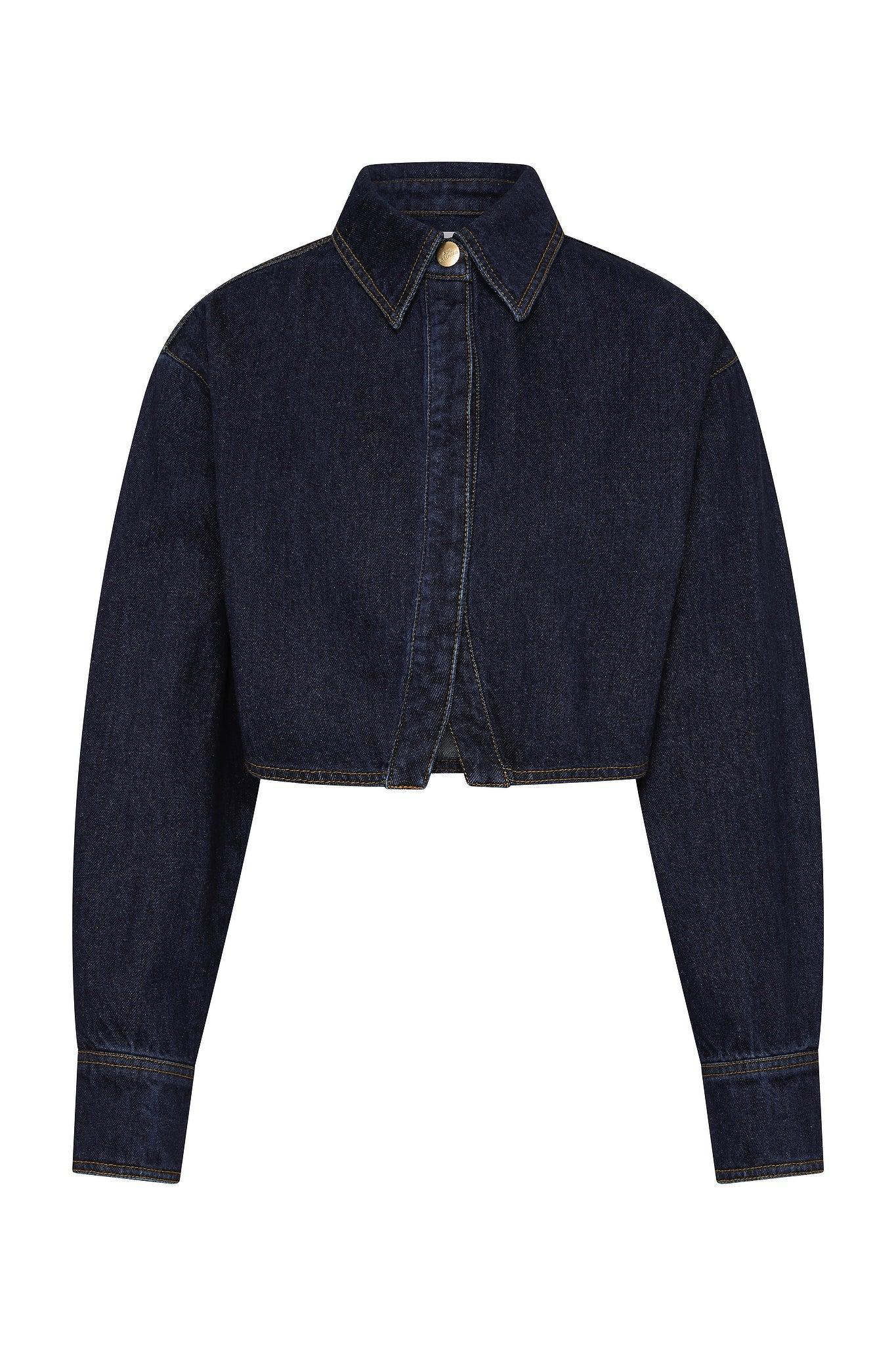 Long Sleeve Sunray Denim Shirt Product Image