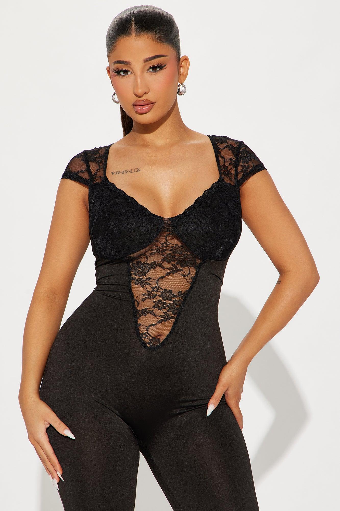 Mine For The Night Jumpsuit - Black Product Image