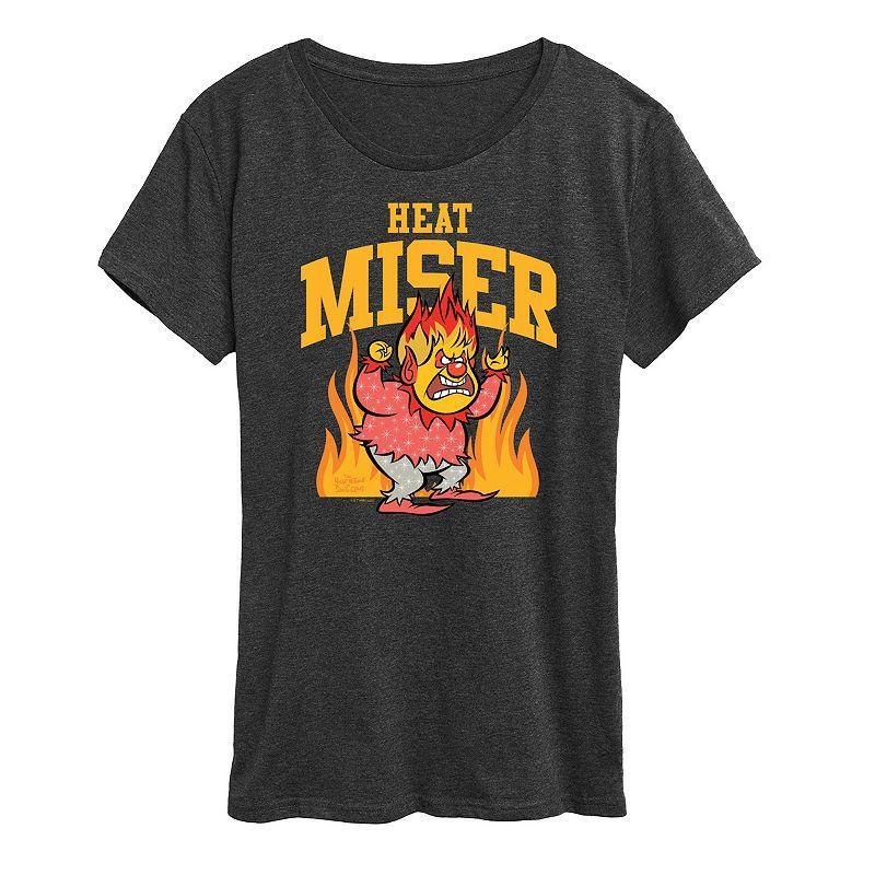 Womens The Year Without Santa Claus Heat Miser Graphic Tee, Girls Product Image