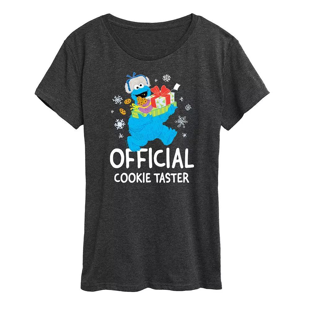 Womens Barbie Group Heart Graphic Tee Heather Grey Product Image
