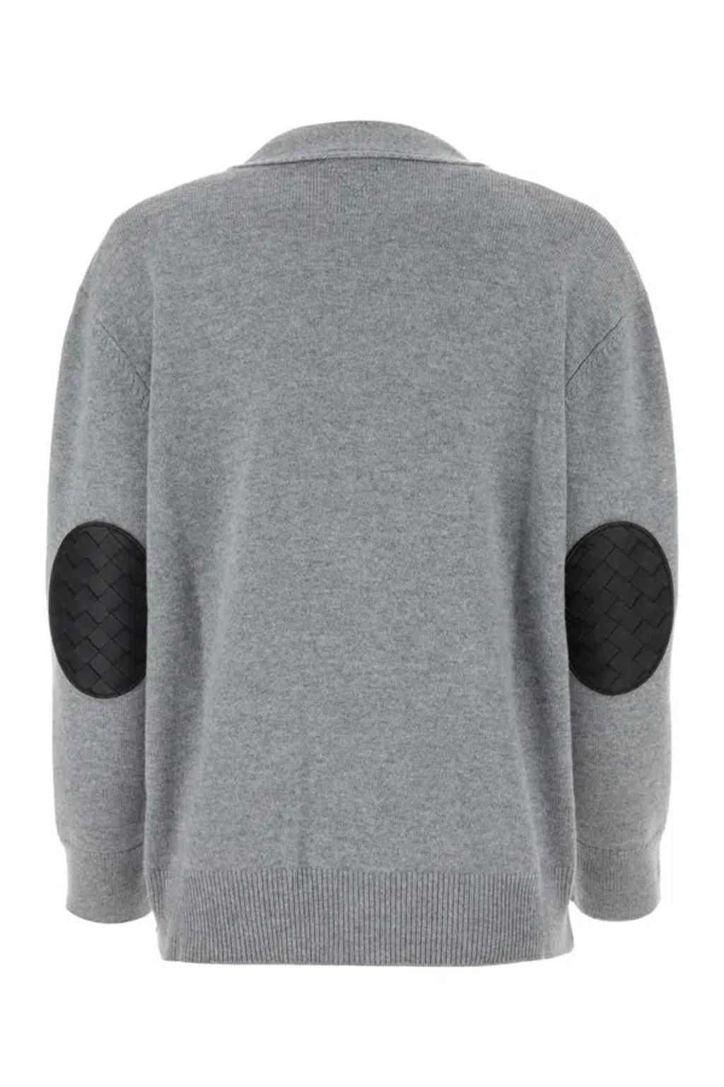 BOTTEGA VENETA Cardigan Cashmere In Grey Product Image