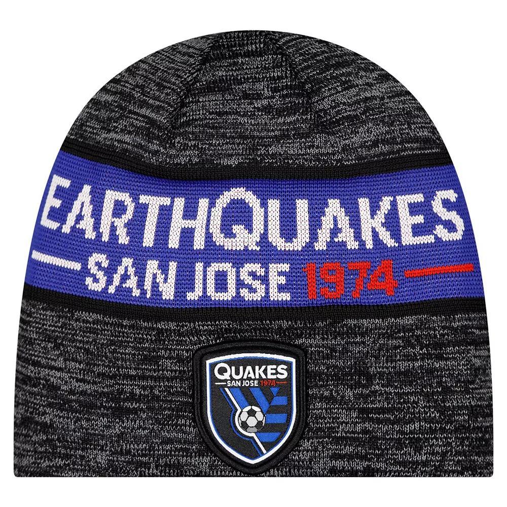 Men's New Era Black San Jose Earthquakes 2025 Kickoff Beanie, Sje Black Product Image