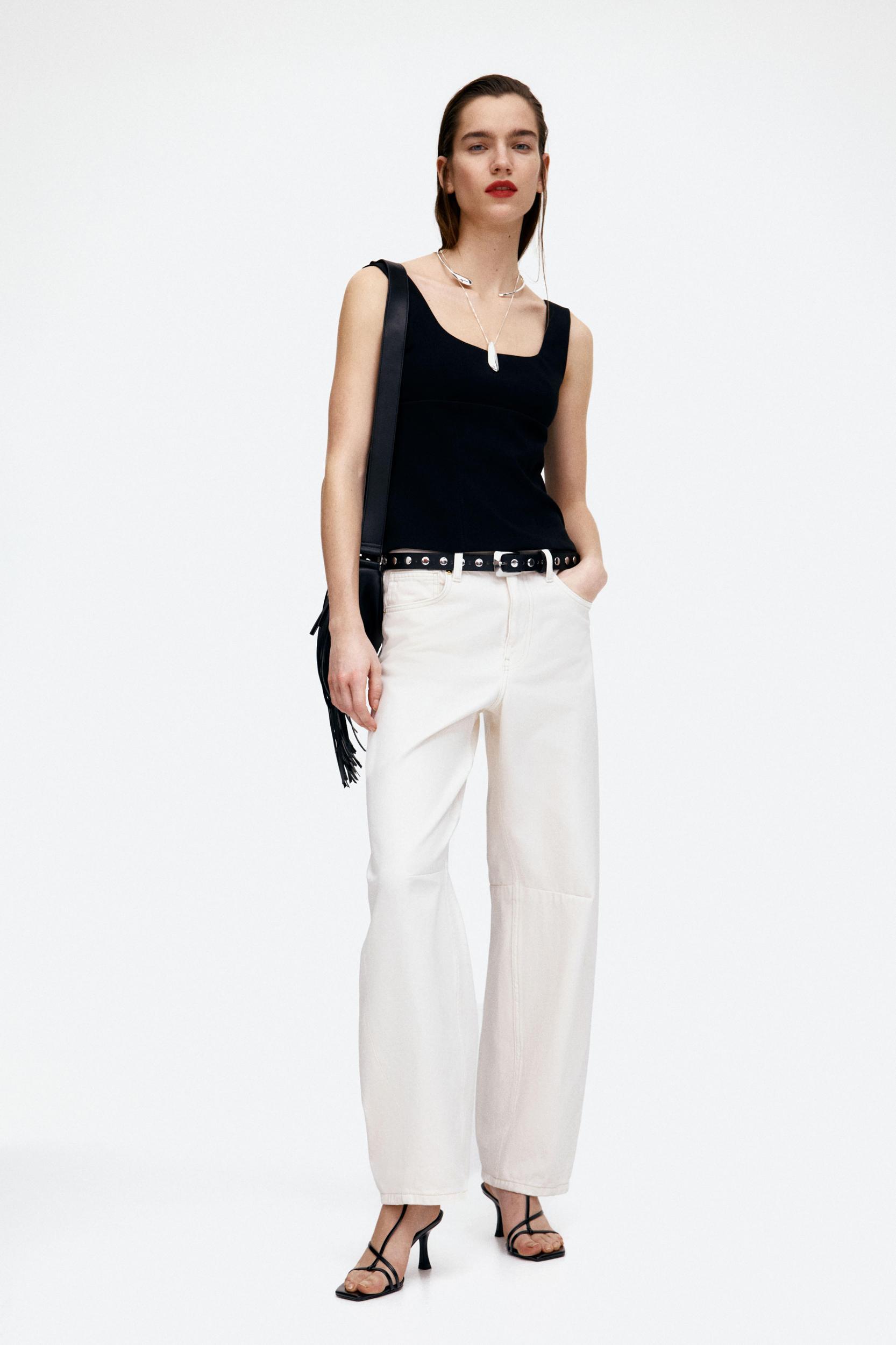 Tapered-Waist Tank Top Product Image