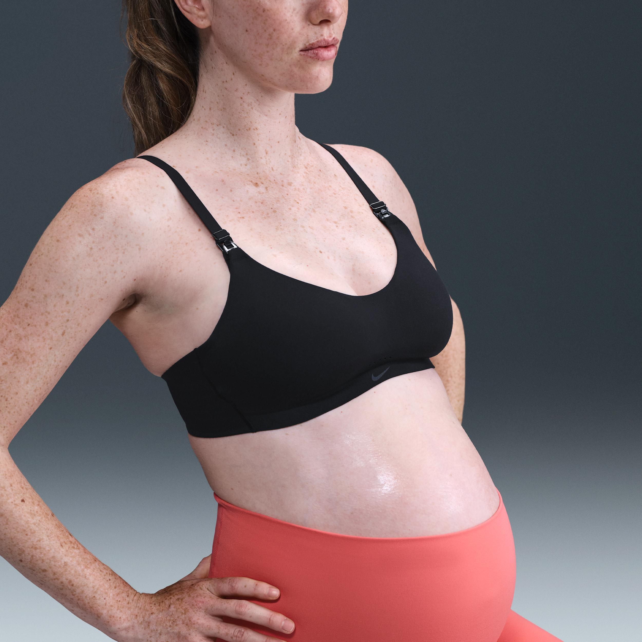 Nike (M) Alate Minimalist Women's Light-Support Padded Nursing Sports Bra (Maternity) Product Image