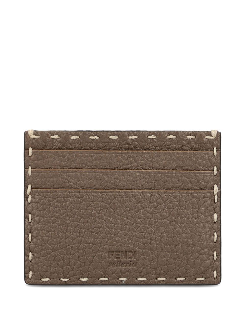 Selleria hammered leather cardholder Product Image