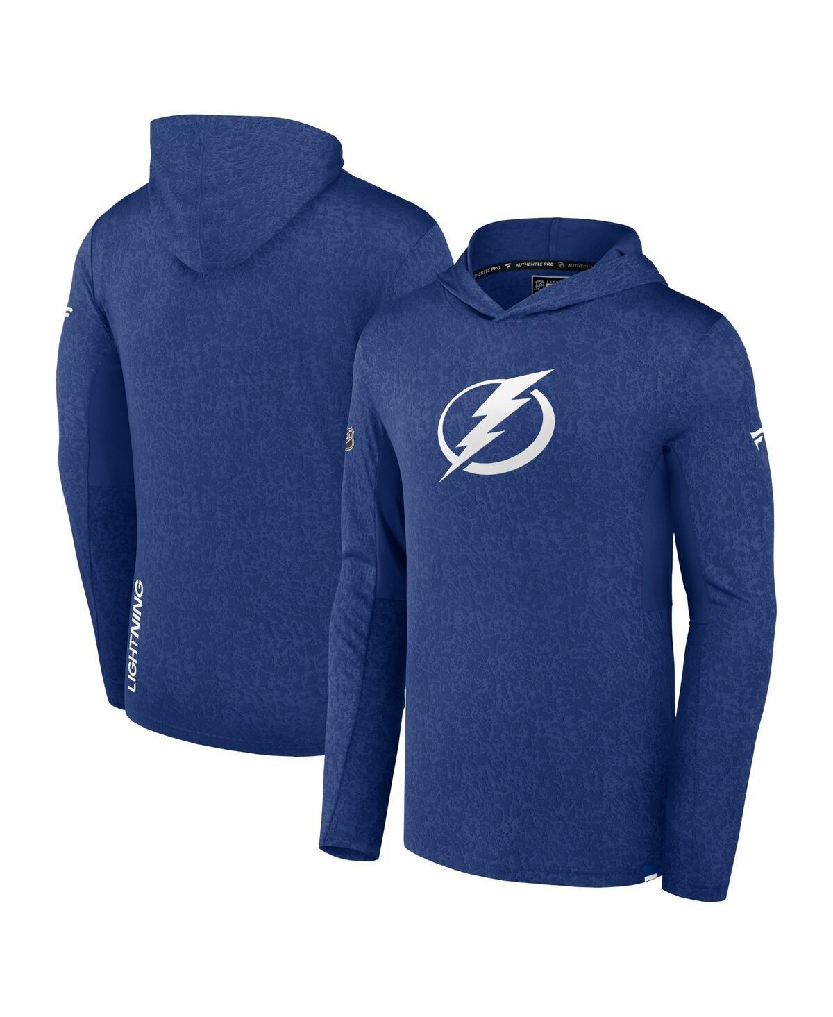 Men's Fanatics Branded  Deep Sea Blue Seattle Kraken Authentic Pro Lightweight Pullover Hoodie, Size: Medium, Krk Blue Product Image