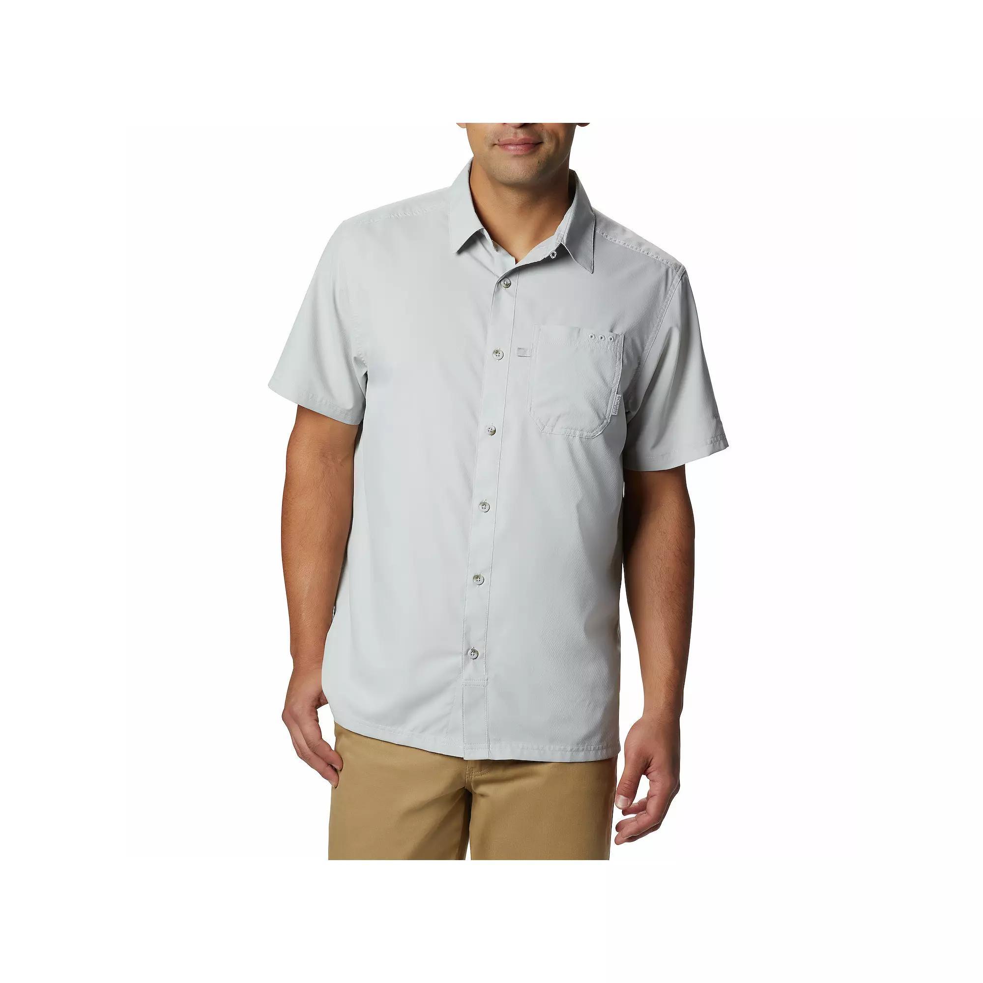Mens Columbia PFG UPF 50 Slack Tide Omni-Wick Button-Down Camp Shirt Product Image