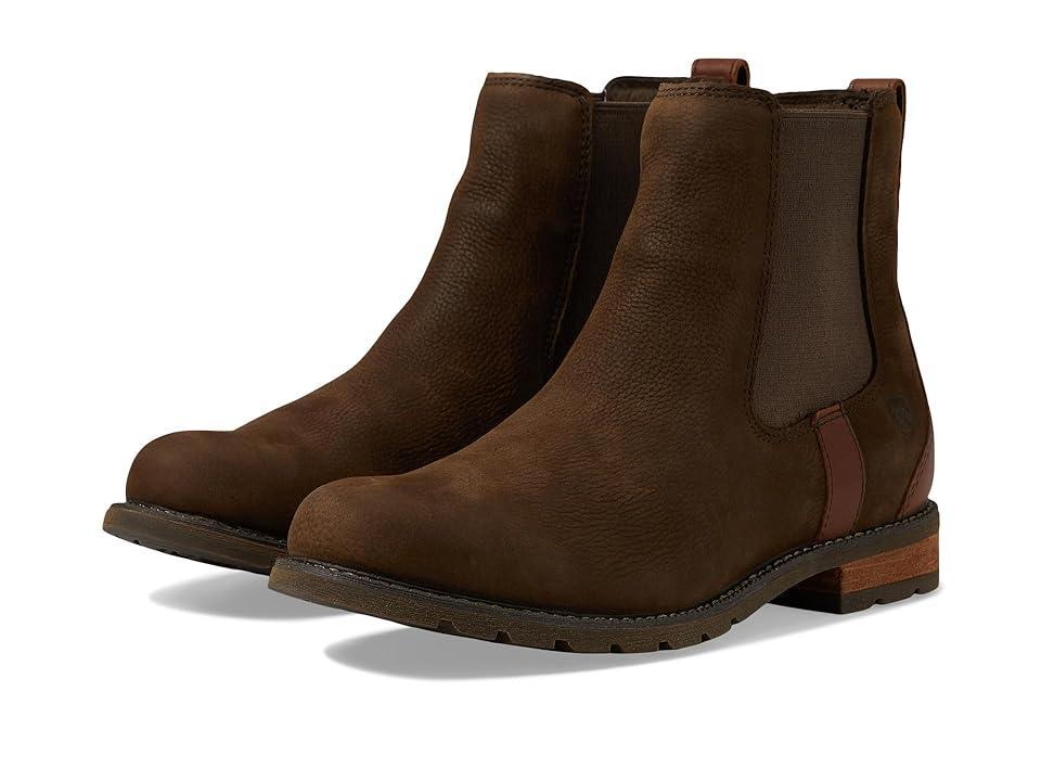 Ariat Womens Wexford Waterproof Leather Lug Sole Chelsea Booties Product Image