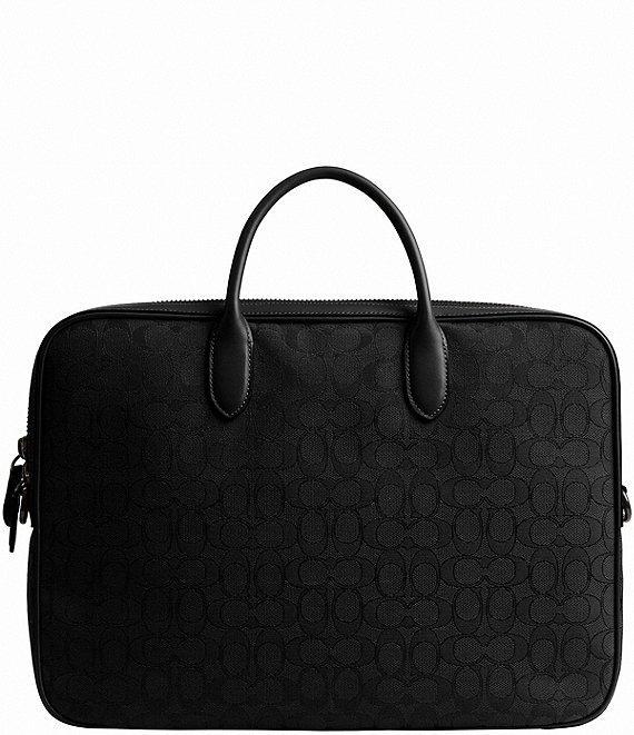 Coach Theo Signature Jacquard Work Bag Product Image