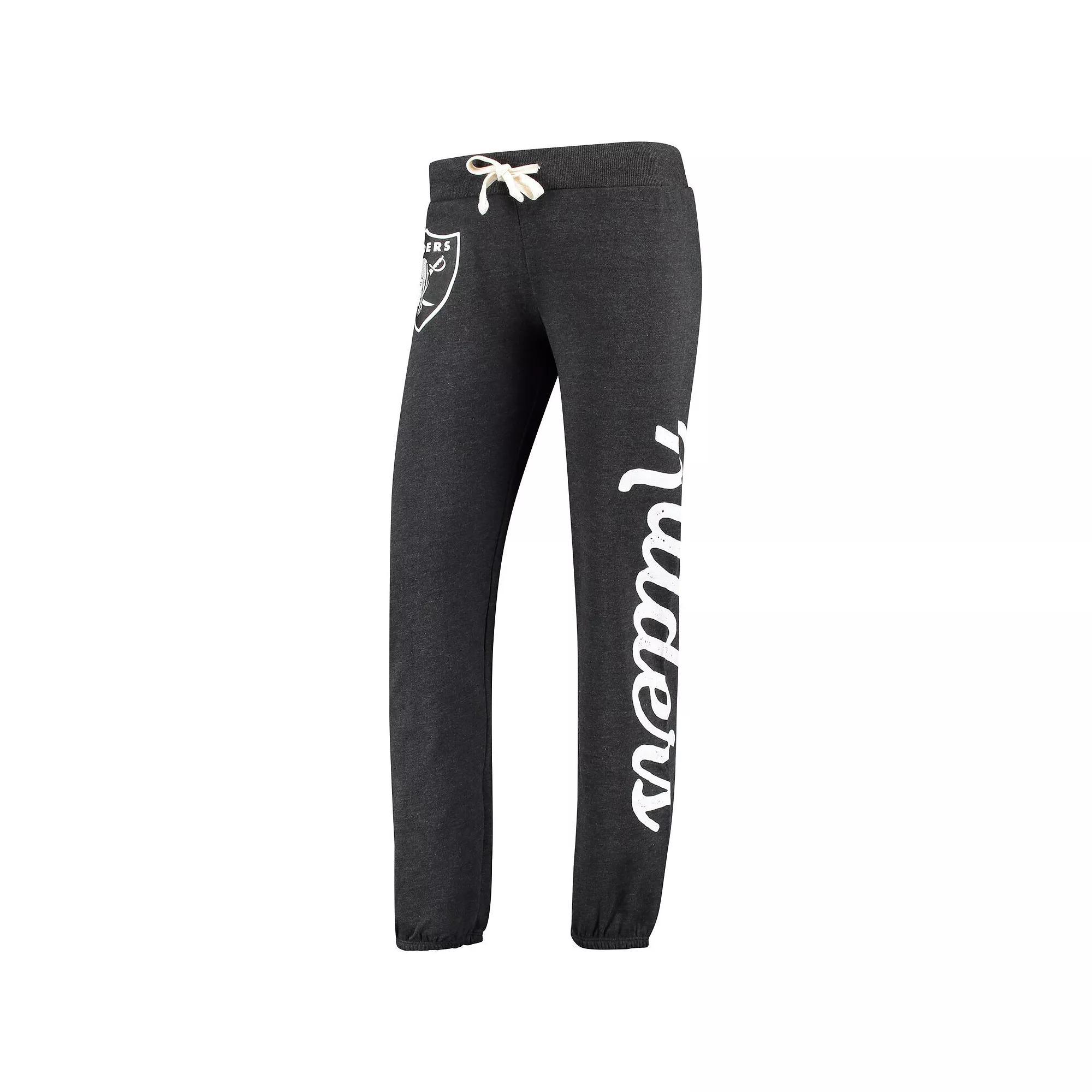 Women's G-III 4Her by Carl Banks Black Oakland Raiders Scrimmage Pants, Size: Medium Product Image