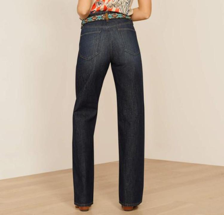 SALE Ariat® Ladies' Ultra HR Jasmine Tomboy Wide Leg Jeans Product Image