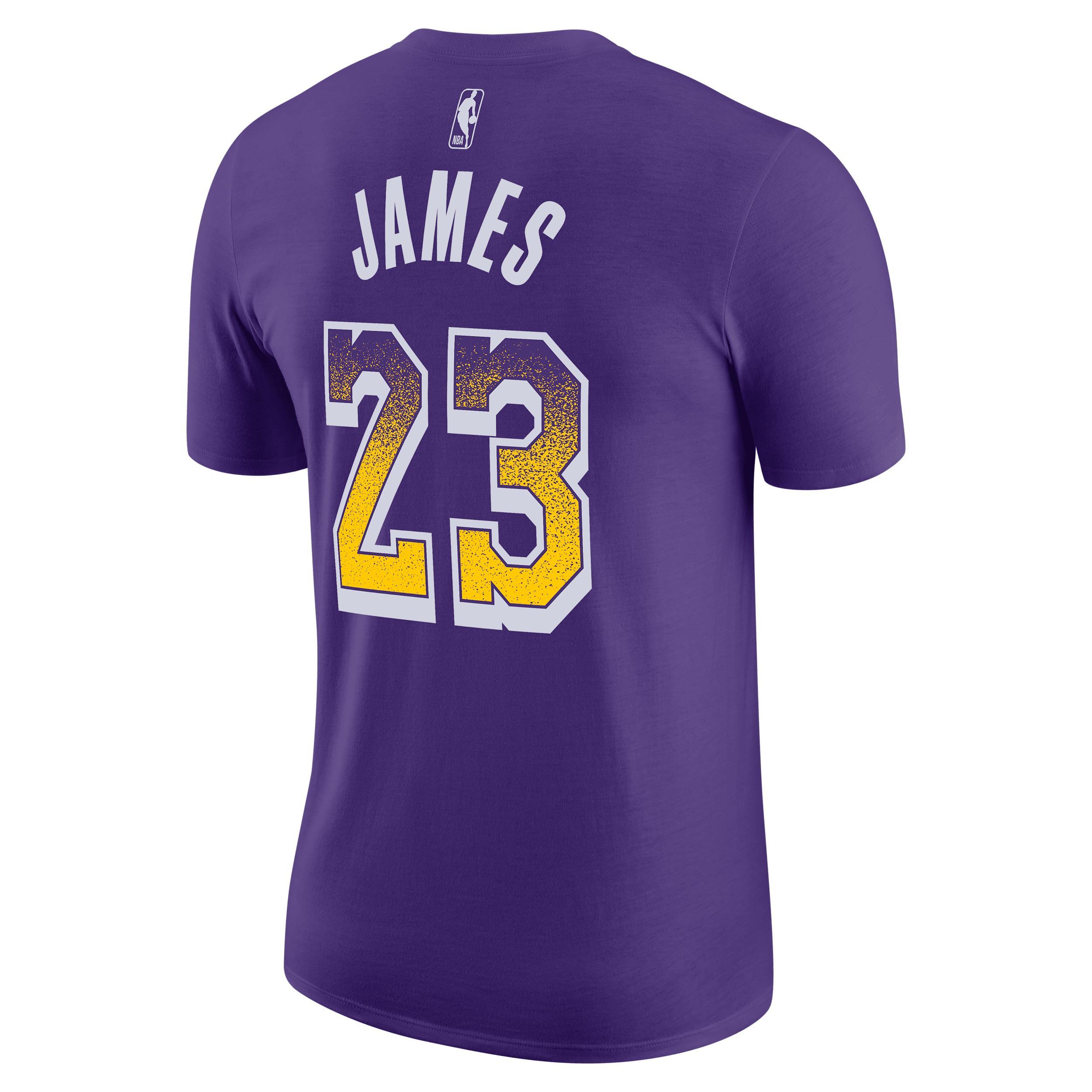 LeBron James Los Angeles Lakers Select Series Nike Men's NBA T-Shirt Product Image