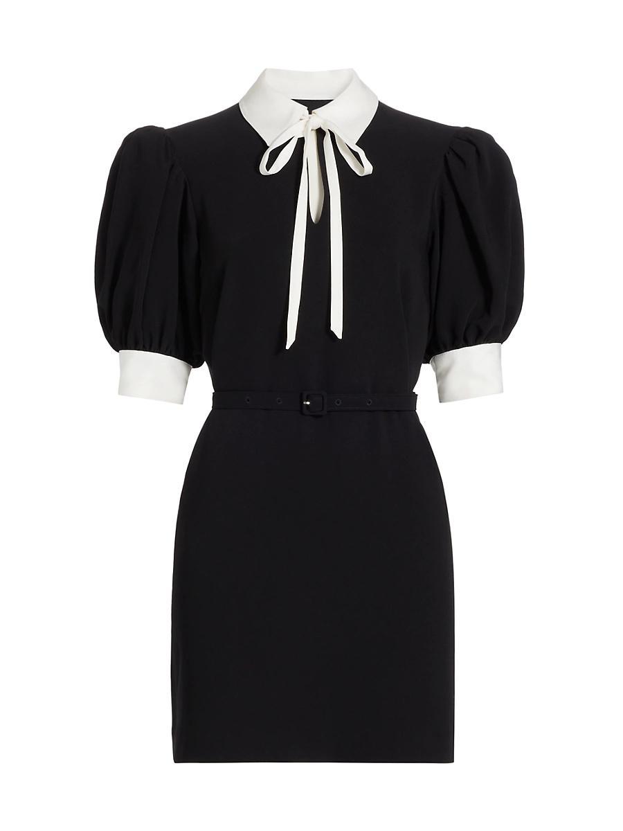Womens Sabelle Tieneck Mini Shirtdress Product Image