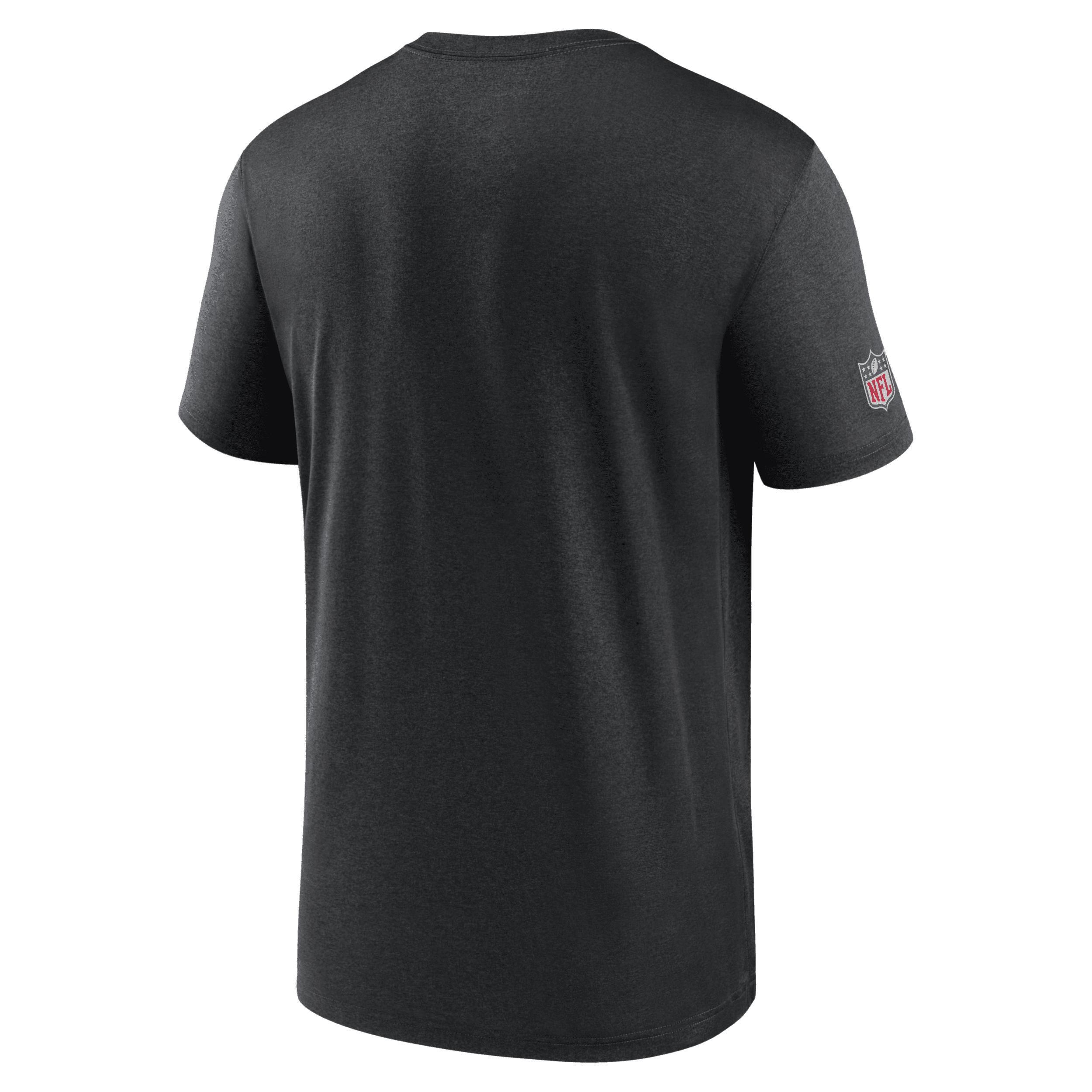 Mens Nike Black New Orleans Saints Infographic Performance T-shirt Product Image