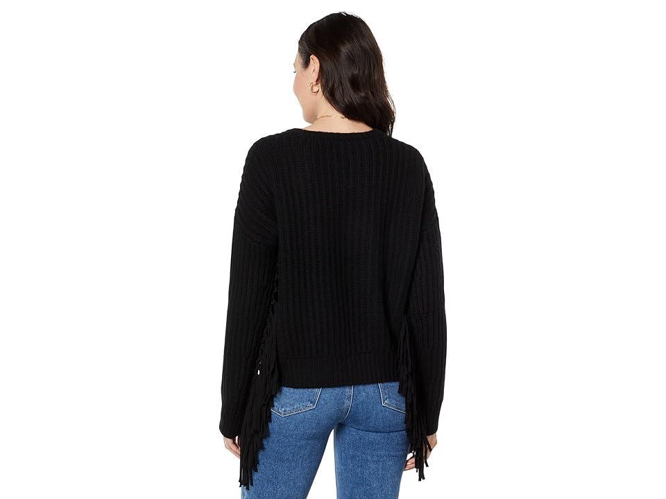 Splendid Britain Fringe Sweater Women's Clothing Product Image