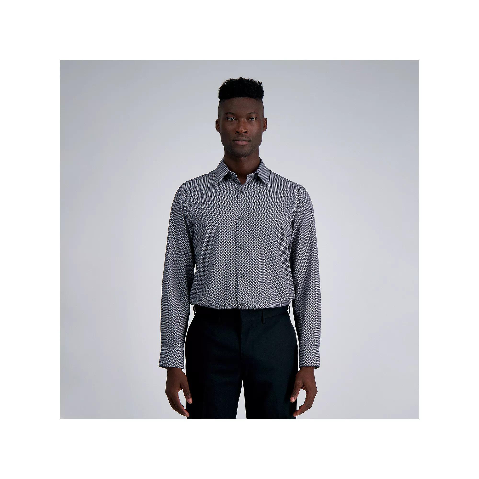 Mens Haggar Performance Classic Fit Dress Shirt Product Image