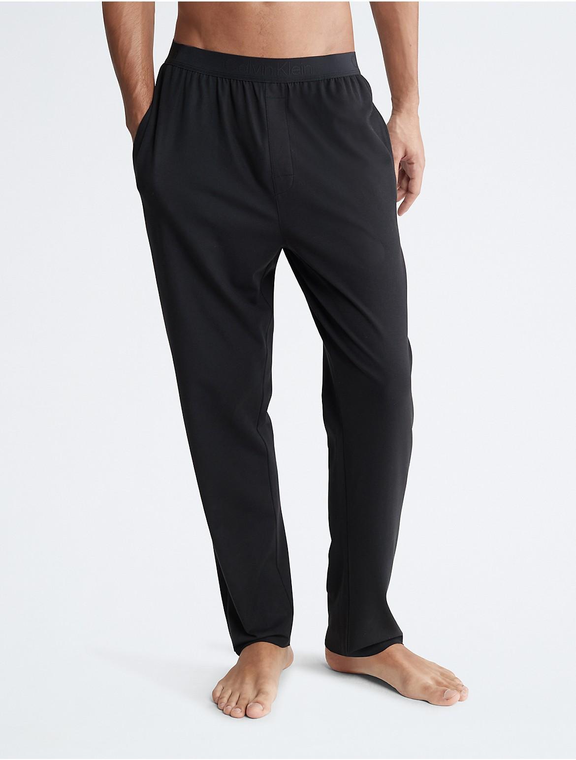 Calvin Klein Men's CK Black Lounge Sleep Pants - Grey - XL Product Image