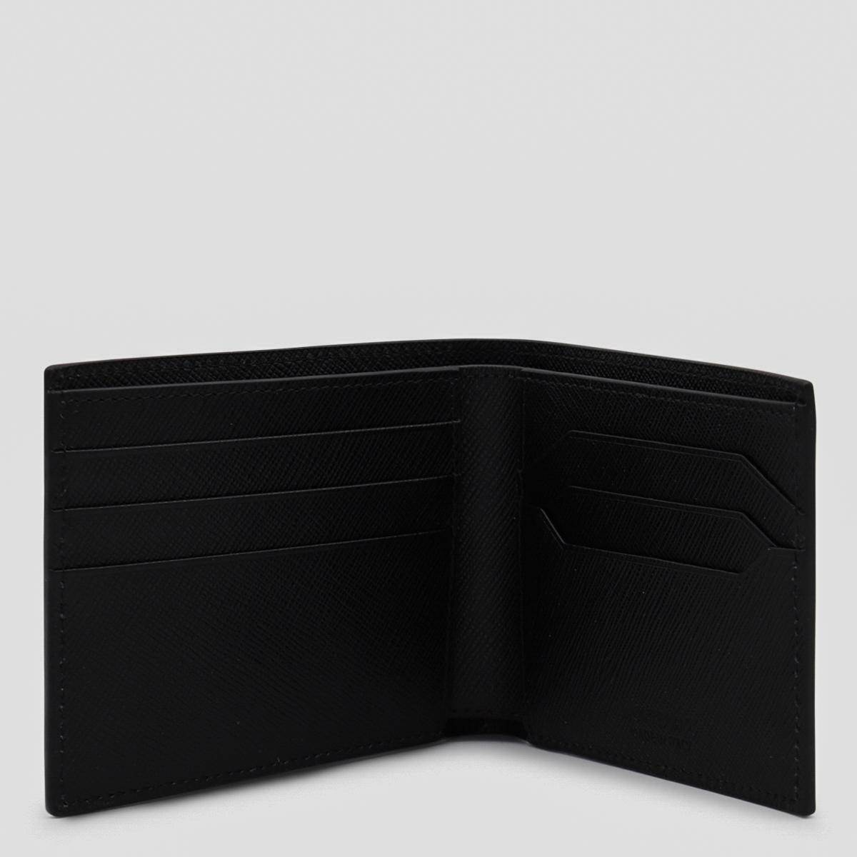 MONTBLANC Meisterstuck 6cc Leather Wallet In Black Product Image