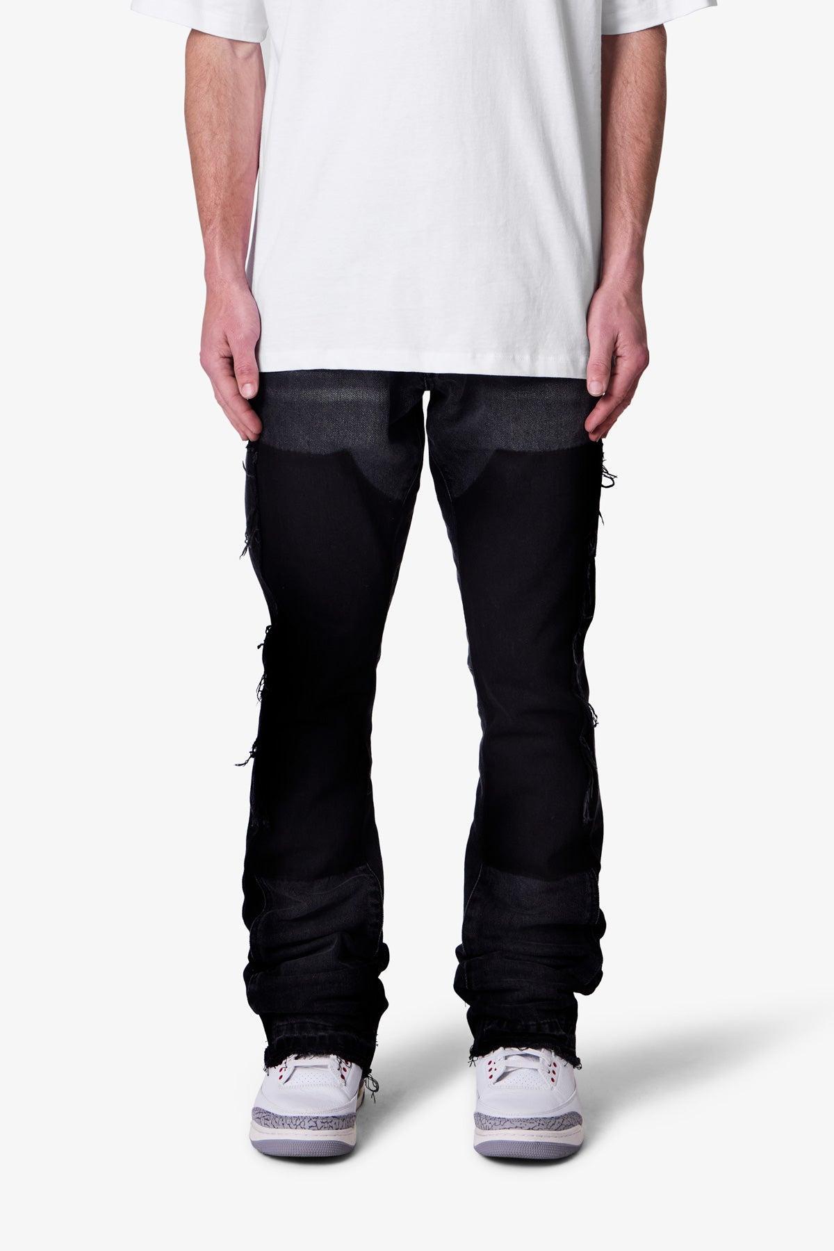 B118 Work Flare Denim - Black Product Image