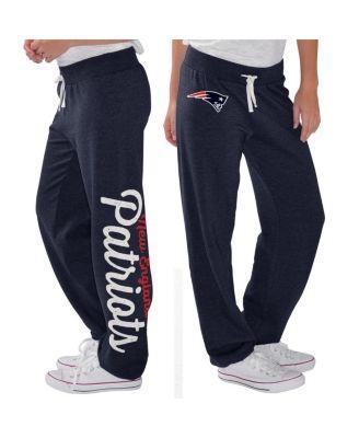 Women's G-III 4Her by Carl Banks Navy New England Patriots Scrimmage Fleece Pants, Size: 2XL, Blue Product Image