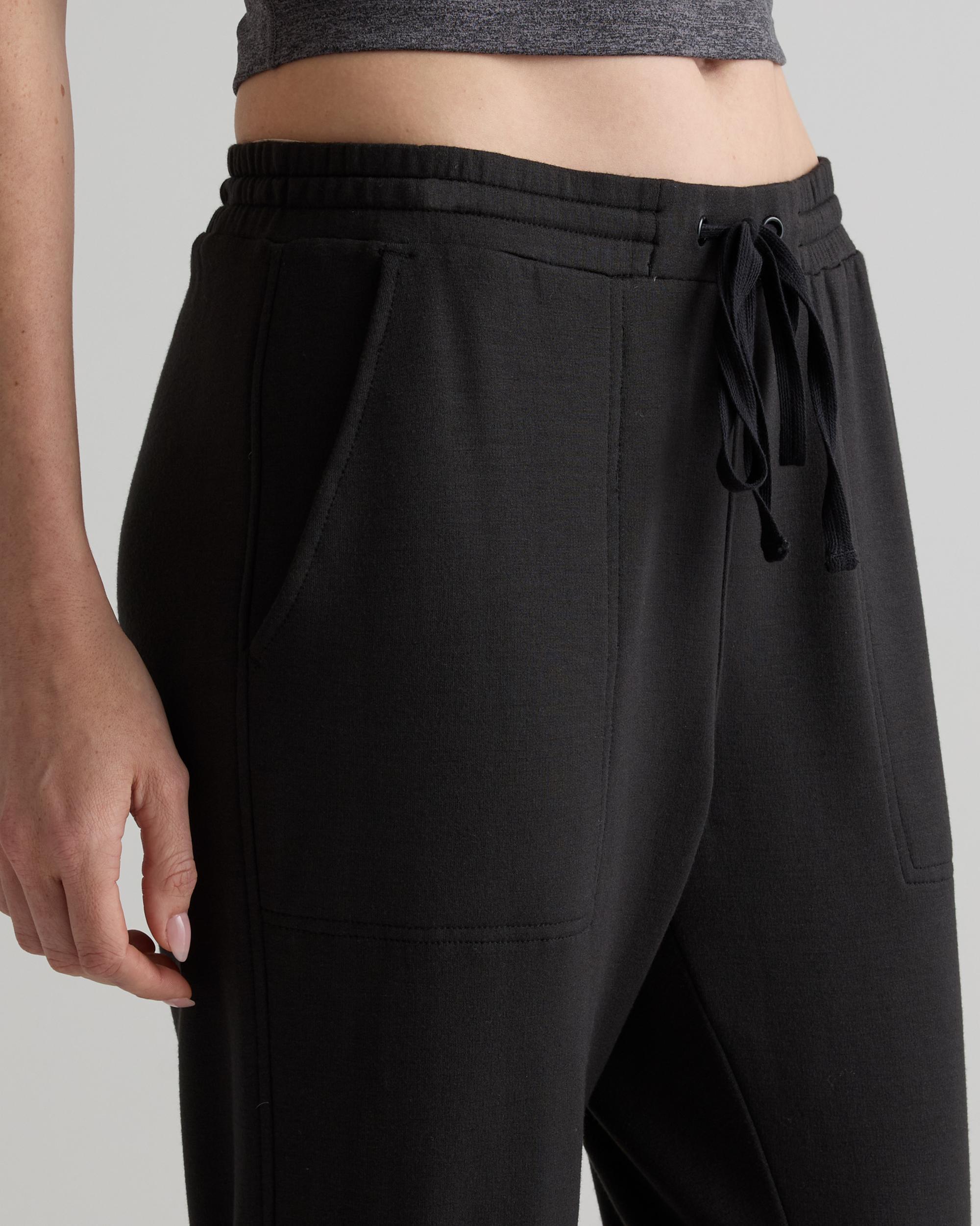Quince | Women's Fleece Sweatpants Supersoft Fleece Lounge Pants, Size XS, Lenzing Modal Product Image
