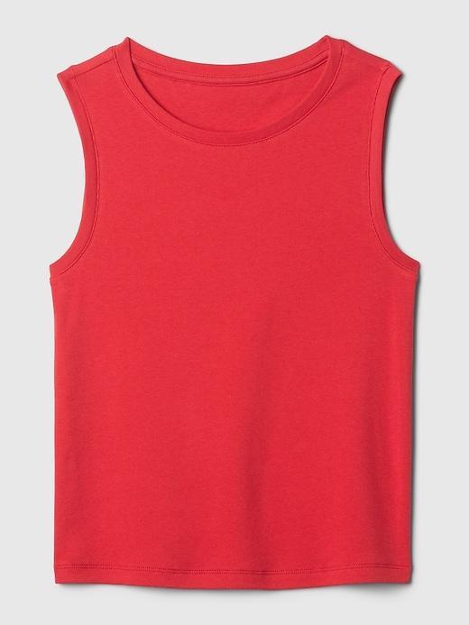 Linen-Blend Tank Top Product Image
