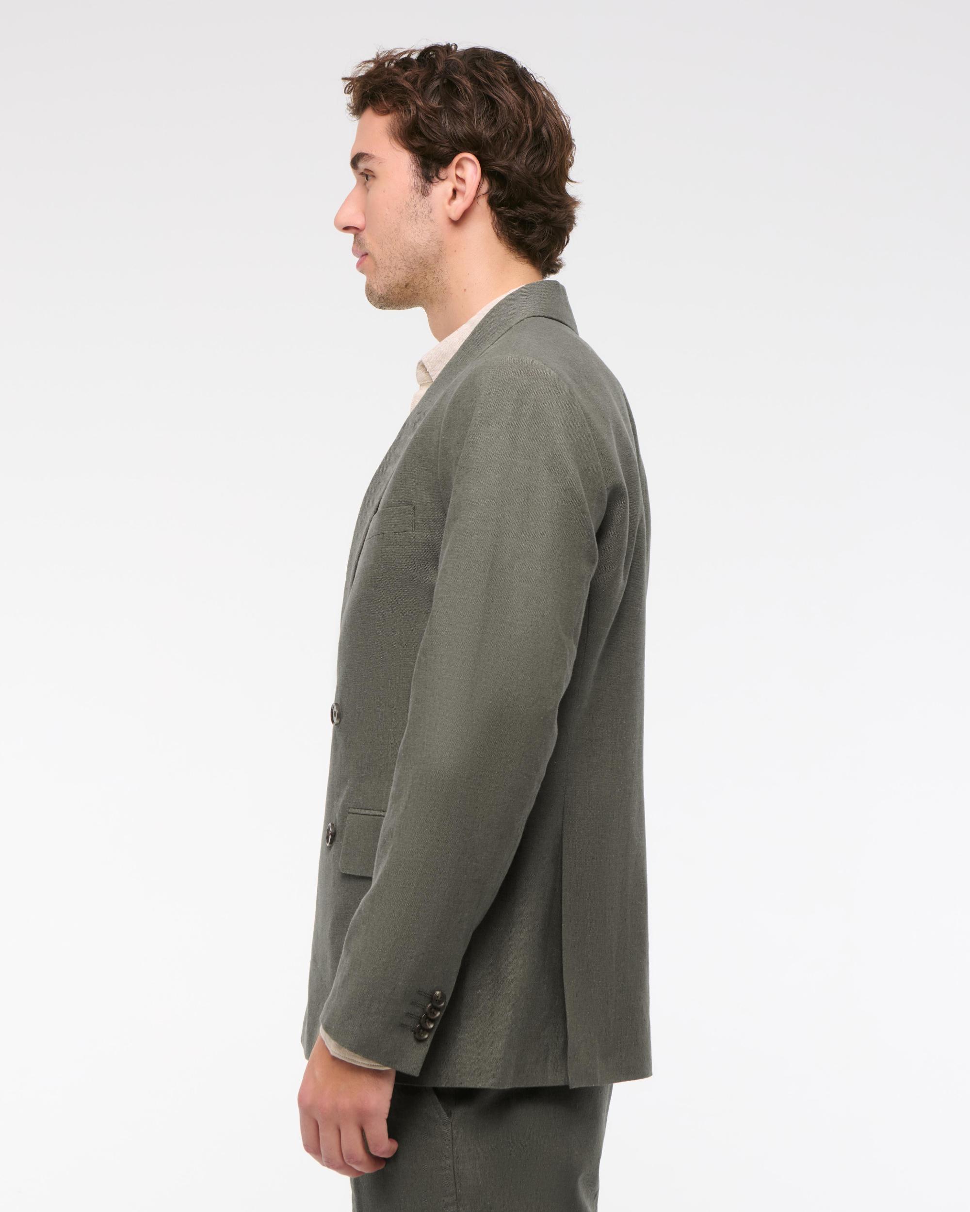 The A&F Collins Tailored Double-Breasted Blazer Product Image