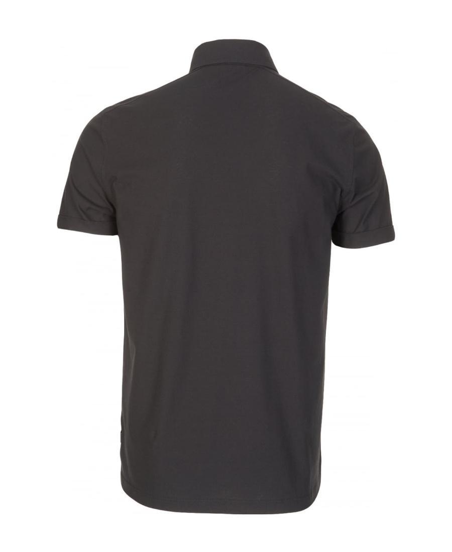 HUGO BOSS A Short Sleeved Shirt In Black Product Image