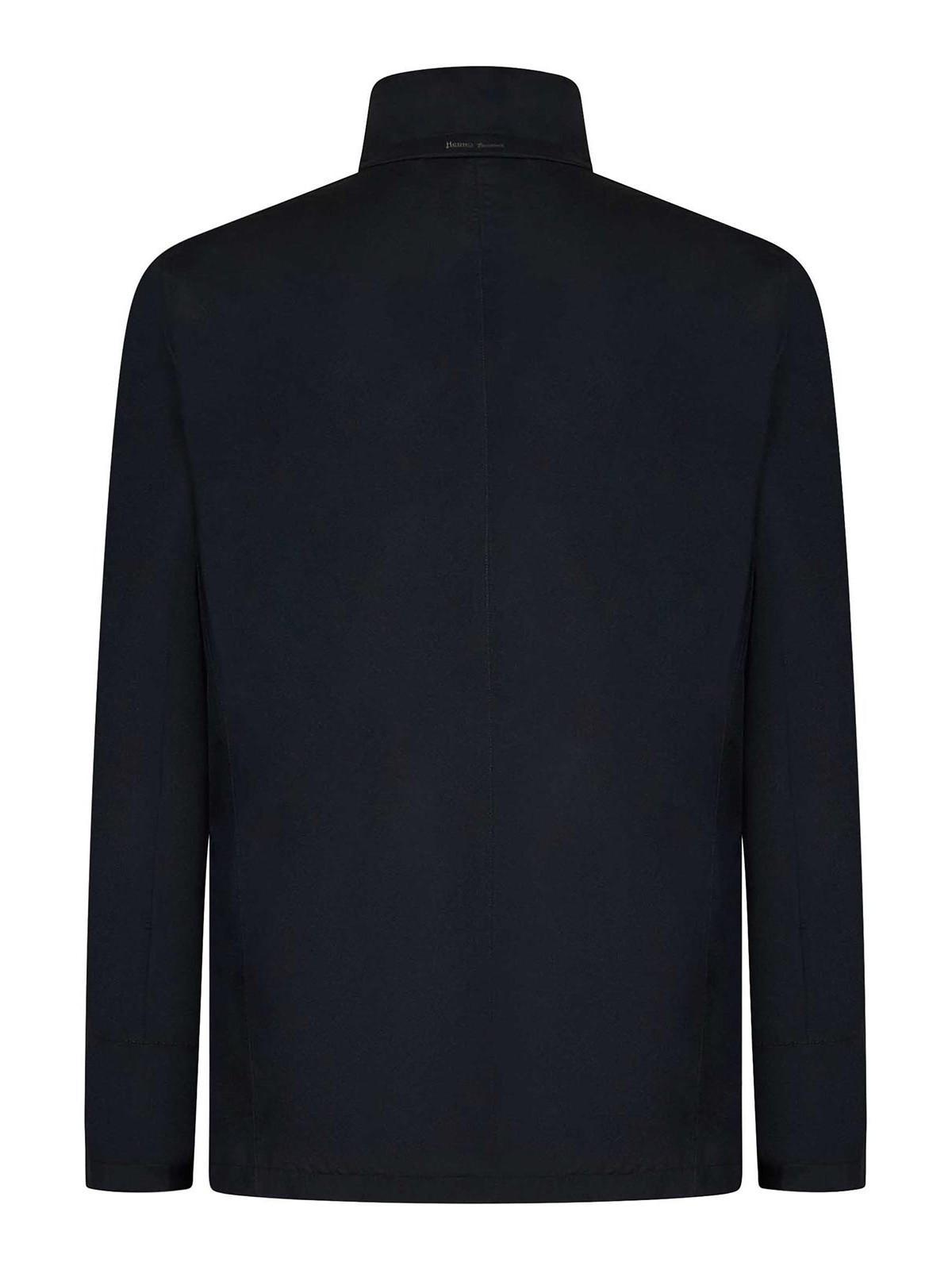 HERNO Laminar Light Matt Jacket In Black Product Image