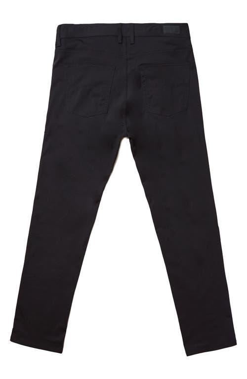 Rhone Commuter Men's Slim Fit Five Pocket Pants in Black at Nordstrom, Size 35 Product Image