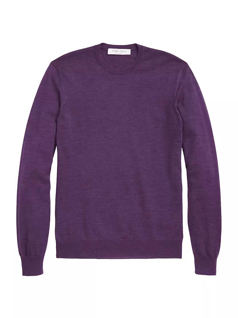 Mens Cashmere Crew Sweater Product Image