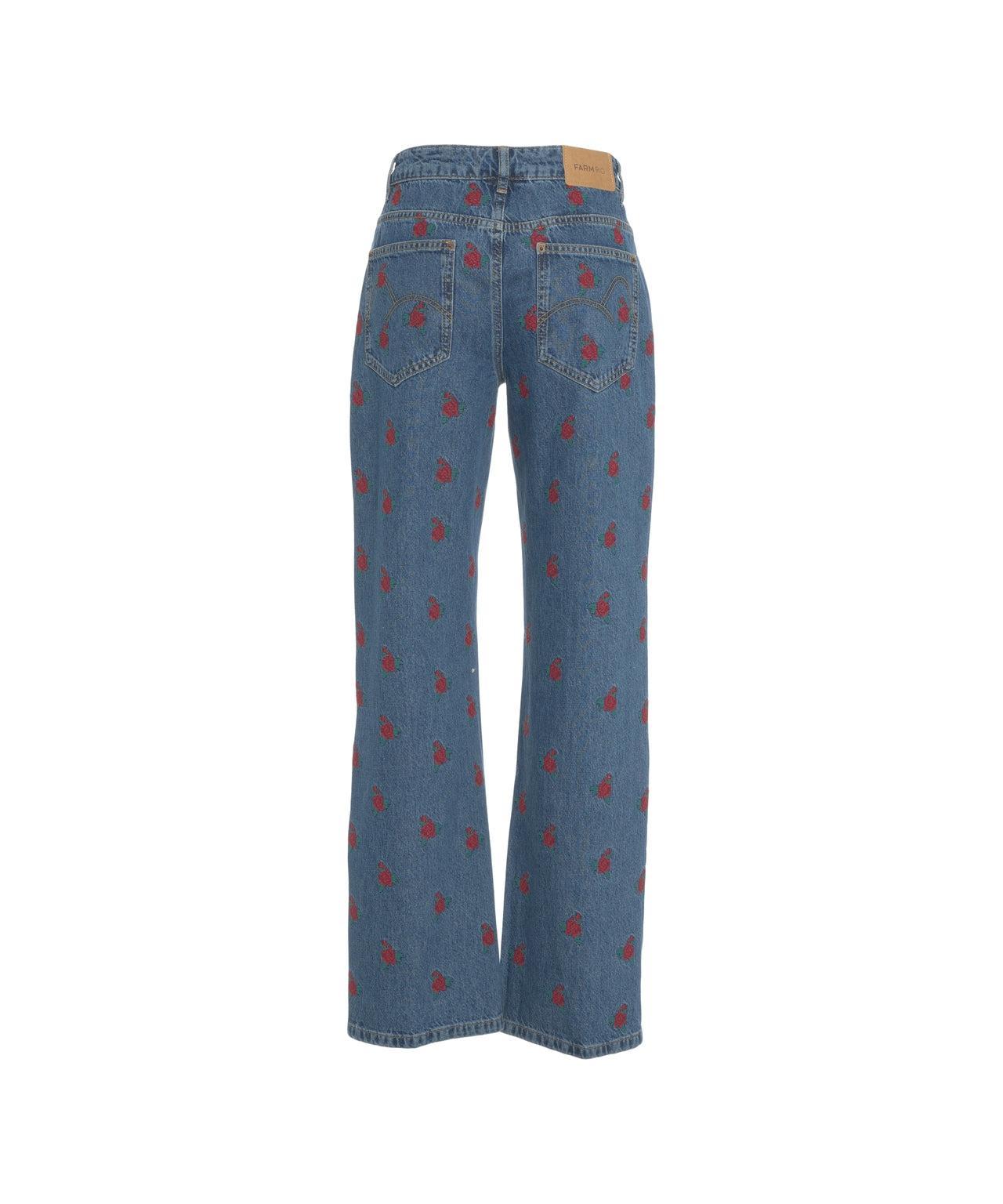 Jeans with embroideries Product Image