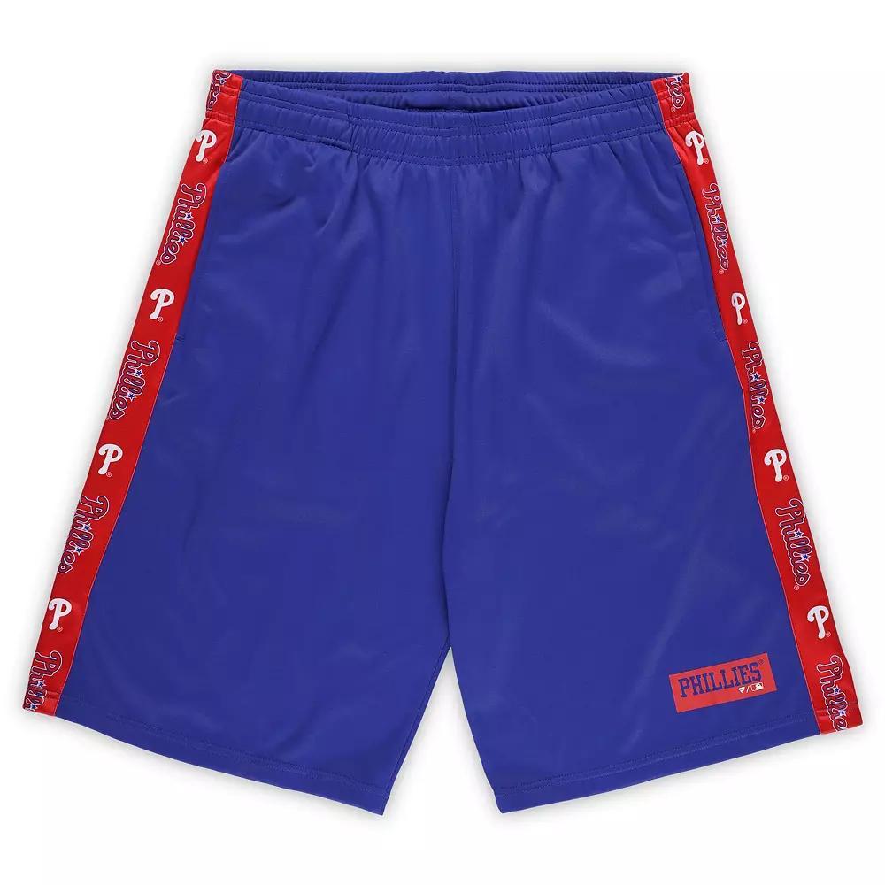 Men's Profile Royal Philadelphia Phillies Big & Tall Fleece Shorts, Size: 2XLT, Blue Product Image